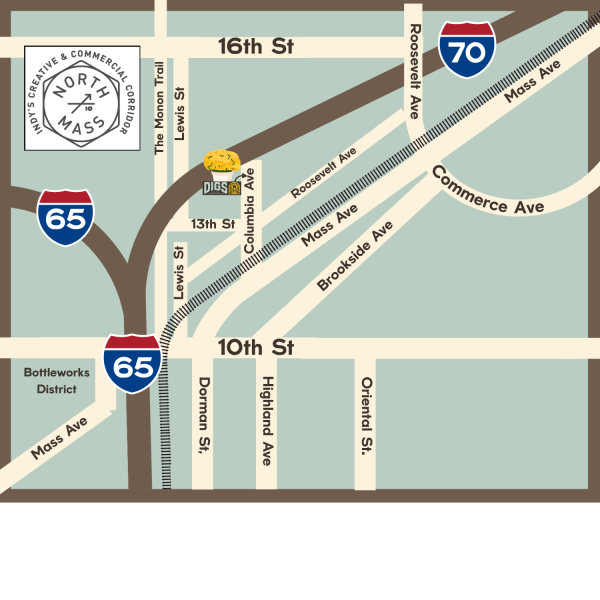 Wayfinding Map, transparent background
